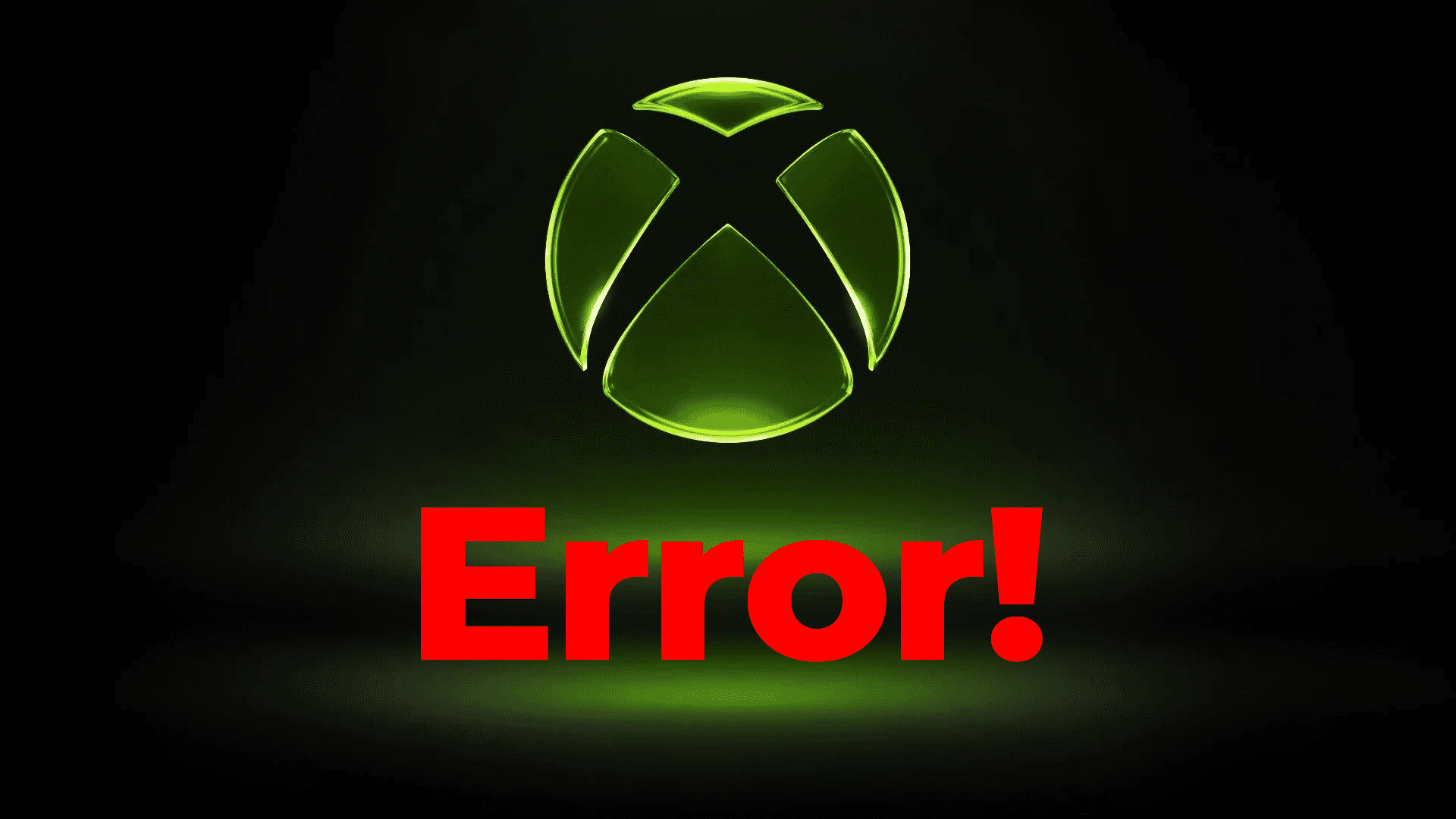 Xbox error