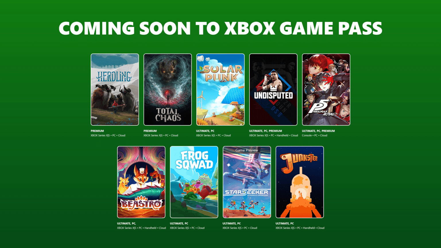 XBOX Game Pass