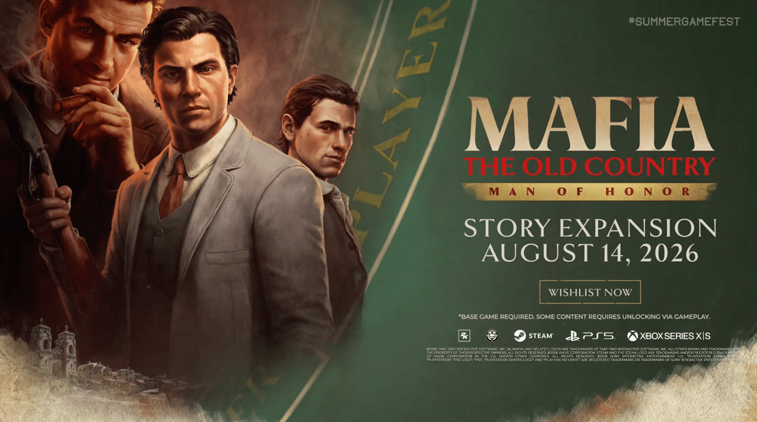 Mafia The Old Country DLC