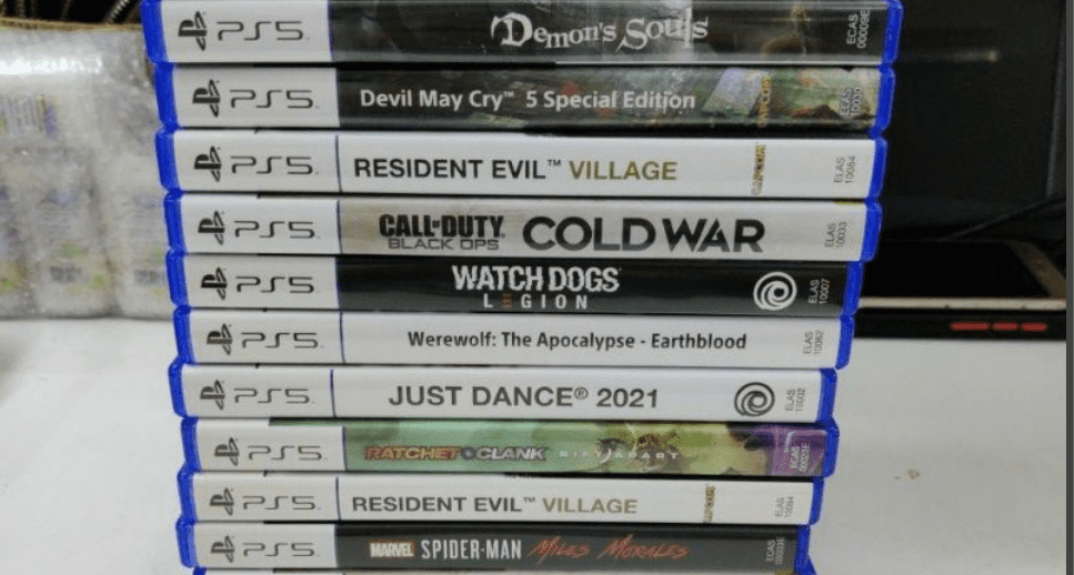 ps5 game discs