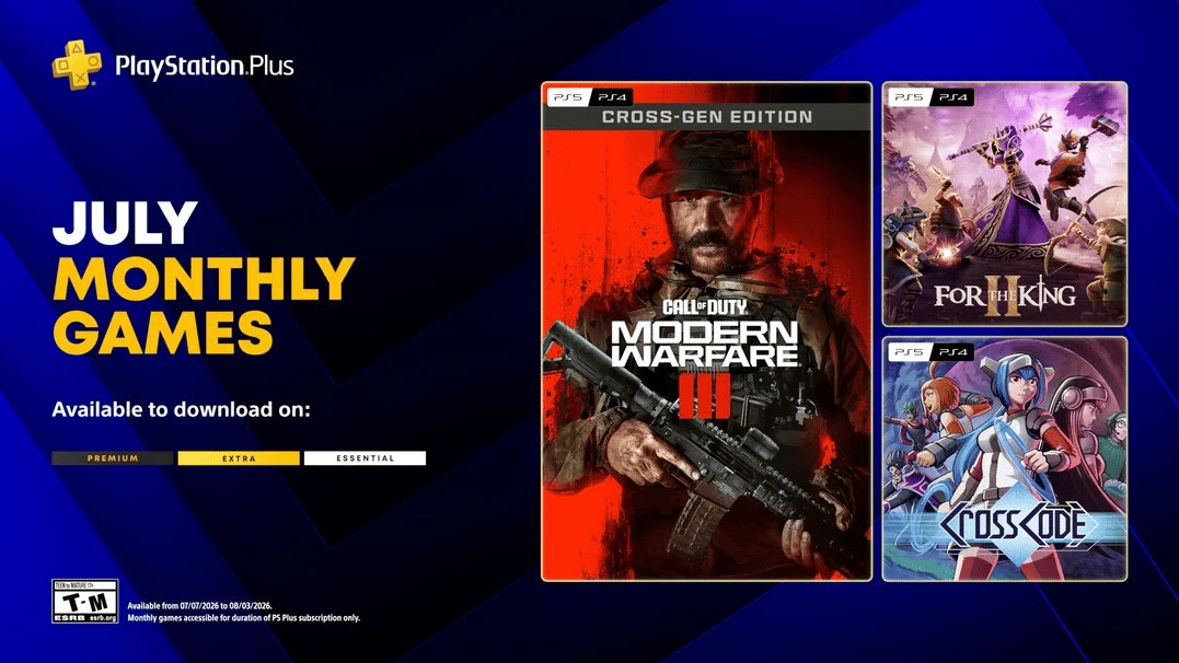 PS Plus July