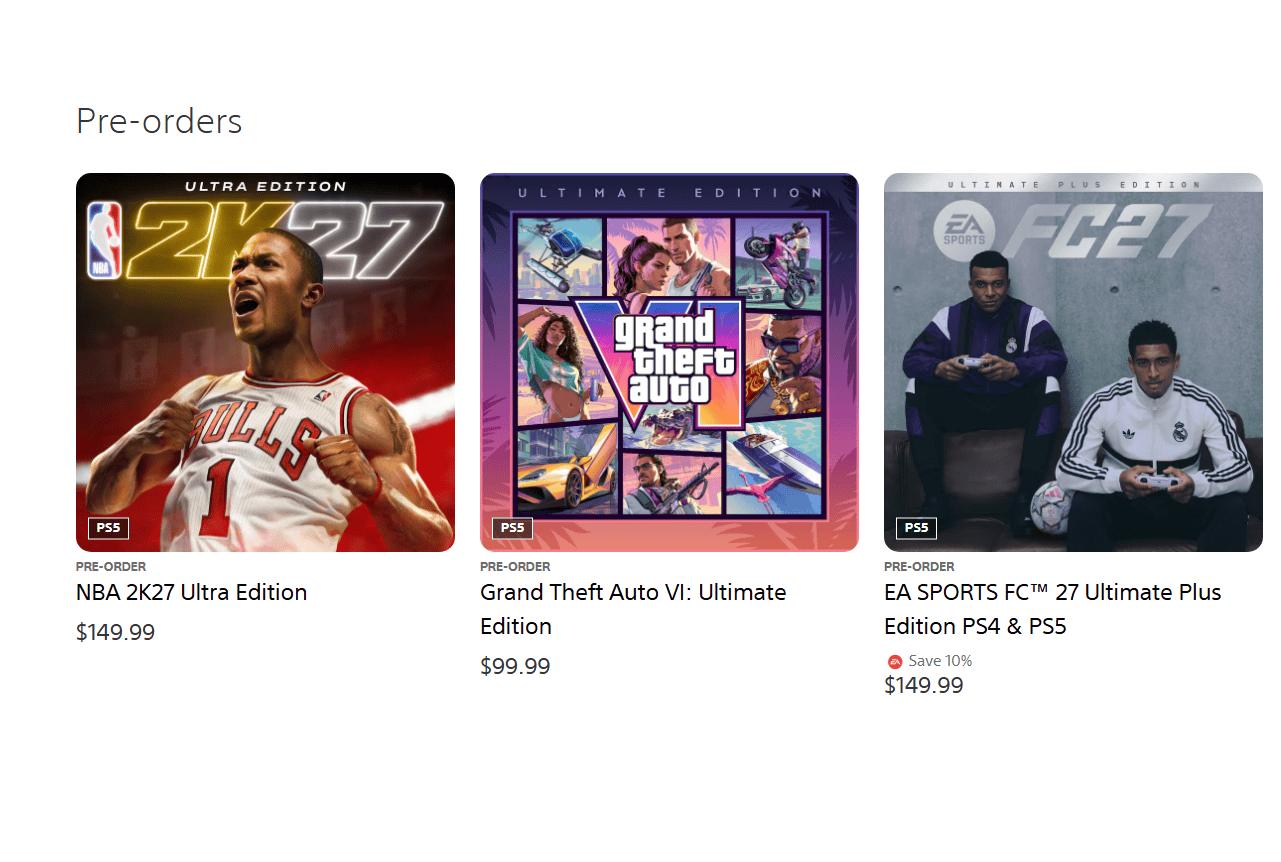EA Sports FC 27 і NBA 2K27