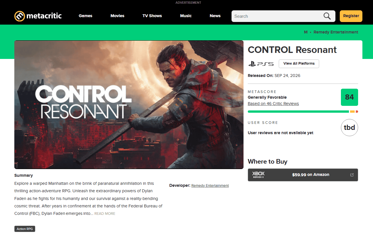 Control Resonant